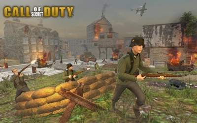 Call of Secret Duty WWII: FPS Final Battle [ВЗЛОМ: Много денег] скриншот 1