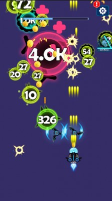 Virus Blast Bio - Galaxy Attack screenshot №1