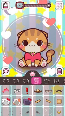 KittCat Story - cat dress up screenshot №5