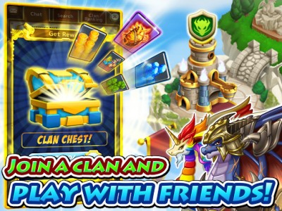 Dragon x Dragon -City Sim Game screenshot №3
