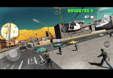 Скачать Yakuza Mad City Crime v 1.06 [ВЗЛОМ: Много денег] для Андроид