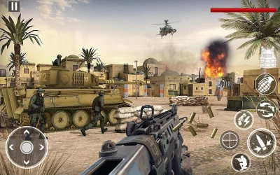 World War Pacific Gun Games screen 4