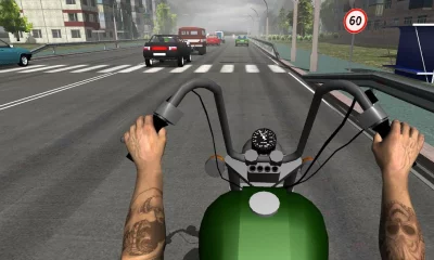 Русский мото гонщик 3D screenshot №8