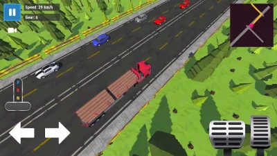 Angry Truck 3D Mini Simulator screen 3