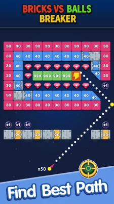 Bricks vs Balls Breaker screenshot №2