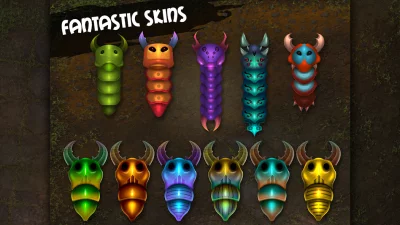 Insatiable.io -Скользящие змеи screenshot №4