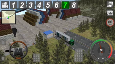 Mercedes Truck Simulator Lux screenshot №6