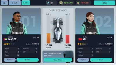 Motorsport Manager Mobile 3 screenshot №6