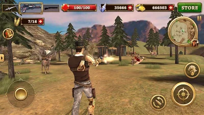 Огонь с Запада West Gunfighter screenshot №5