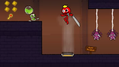 Red Stickman:Палка Приключения screenshot №6